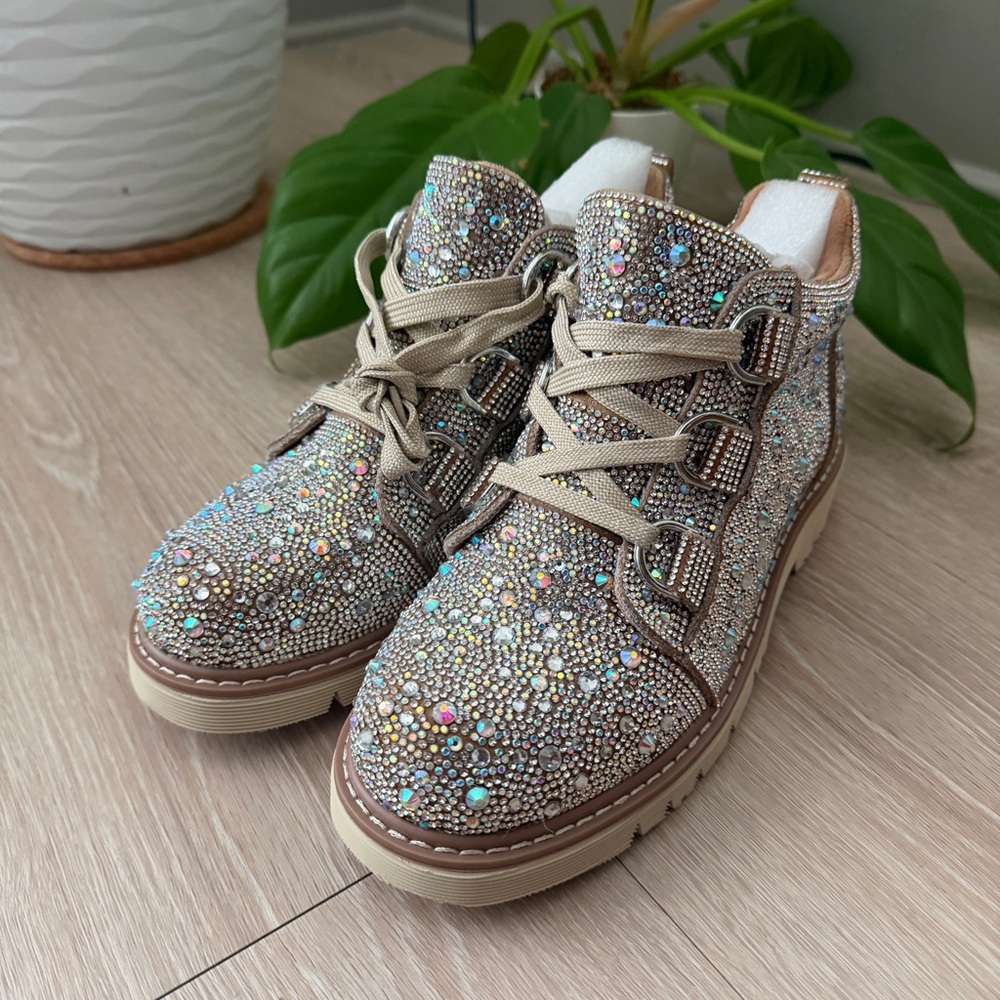 Corky's Hey Girl Rhinestone Campfire
Ankle Boots